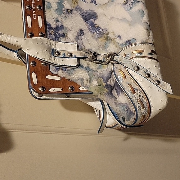 Cromia Floral Satchel - Picture 2 of 16